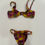 Thumbnail: MONA bra - dry brush & AMORE bottoms - dry brush  (Bikini Set)