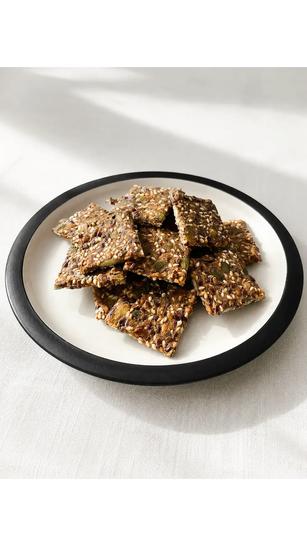 recette crackers sains bon avec graines farine spéciale pas cher en vente