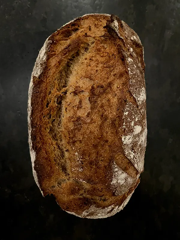 Pain Diabémix maison fait avec farine IG bas, idéal pour diabétiques et alimentation équilibrée, rapide et facile à préparer