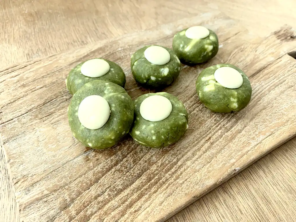 recette de cookies originale au thé matcha japon farine moulin ardennes