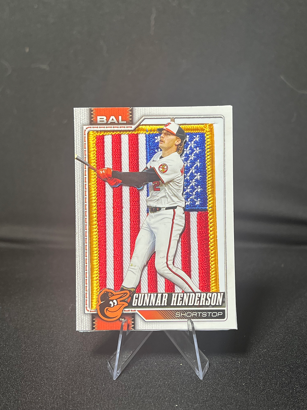 Thumbnail: Custom USA Flag Card - Gunnar Henderson 2026