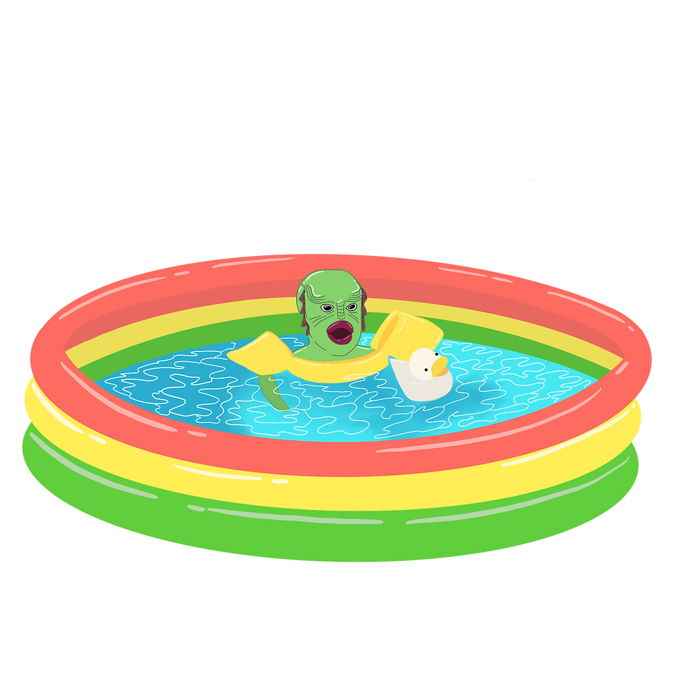 Creature in a Kiddie Pool