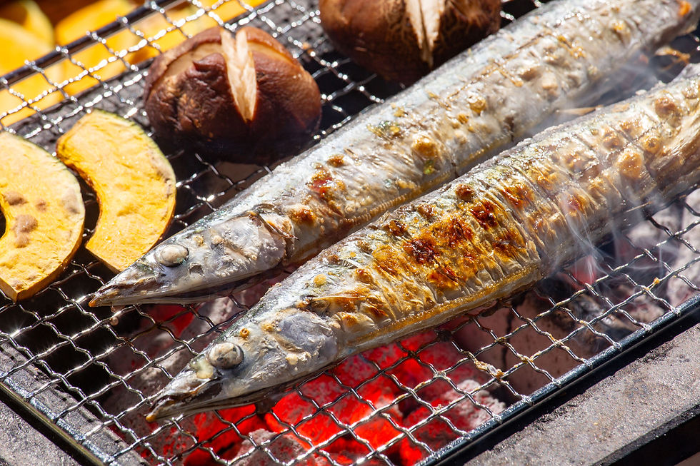 autumn food in japan sanma