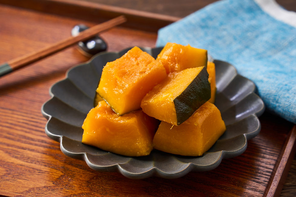 autumn food in japan kabocha japanese pumpkin