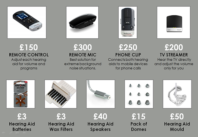 9. Accessories 2.png Hearing Aid Accessories and costs