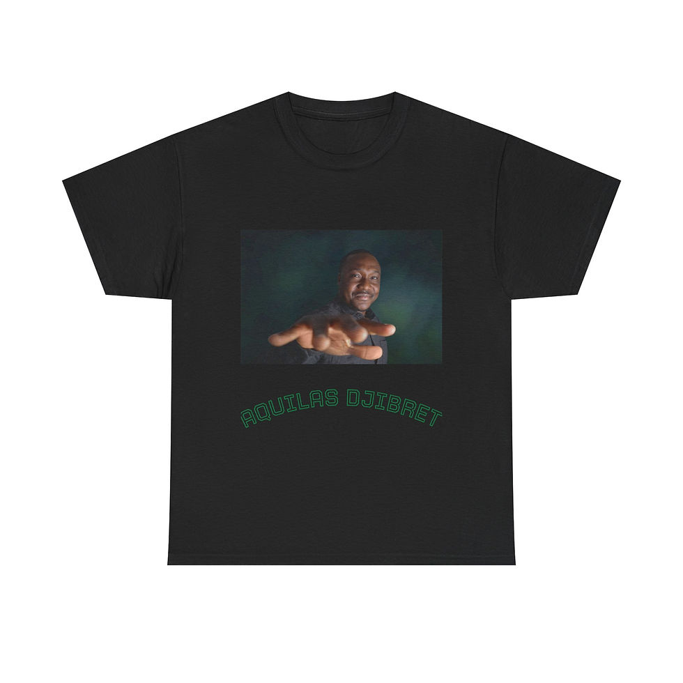 Thumbnail: Graphic Tee — 'Rouzles Disbnet University' Photo Print T-Shirt