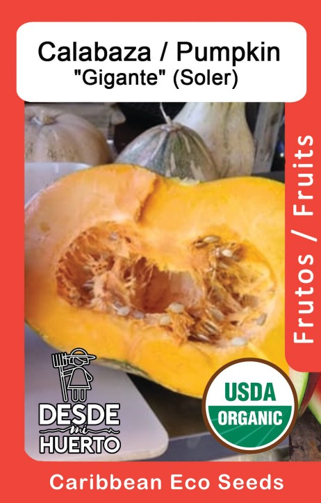 Calabaza/ Pumpkin "Gigante" (Soler)