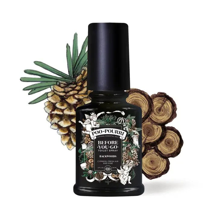 Poo Pourri Backwoods - Front + Graphic