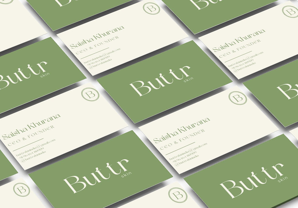 business card design by sobo studio
