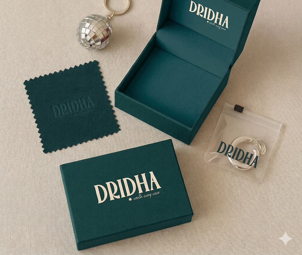 packaging for jewelry brand