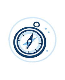 This icon symbolizes the challenge of unclear direction within businesses and organizations. Leaders often experience stalled growth and slower decision-making when priorities and goals are not clearly defined.