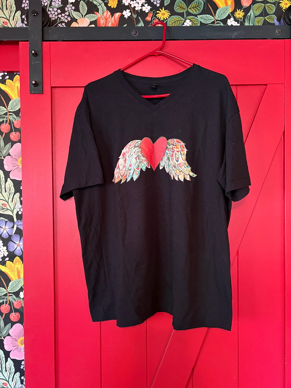 Thumbnail: Winged heart t-shirt special order only