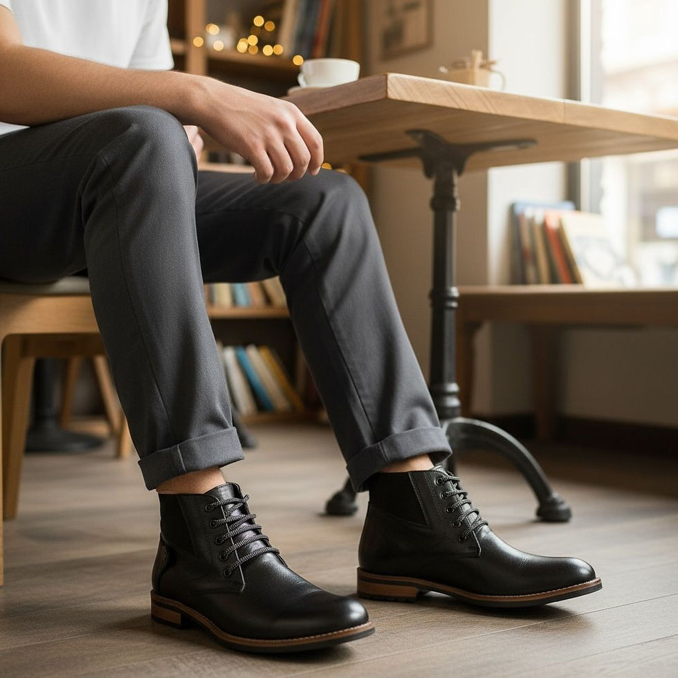 Thumbnail: Bota Casual  Mod.306 Negro