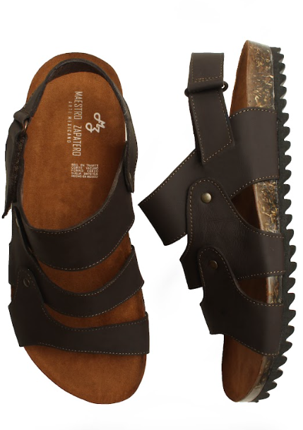 Thumbnail: Leather Sandal Maestro Zapatero Man Woman Model 751