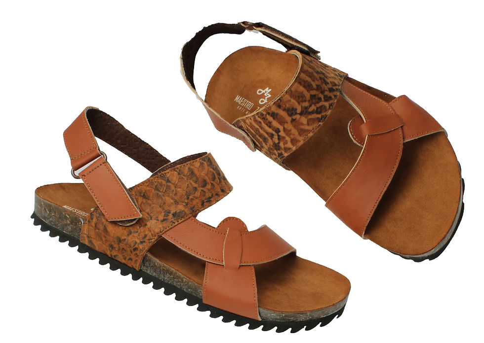 Leather Sandal Maestro Zapatero Man Woman Model 753
