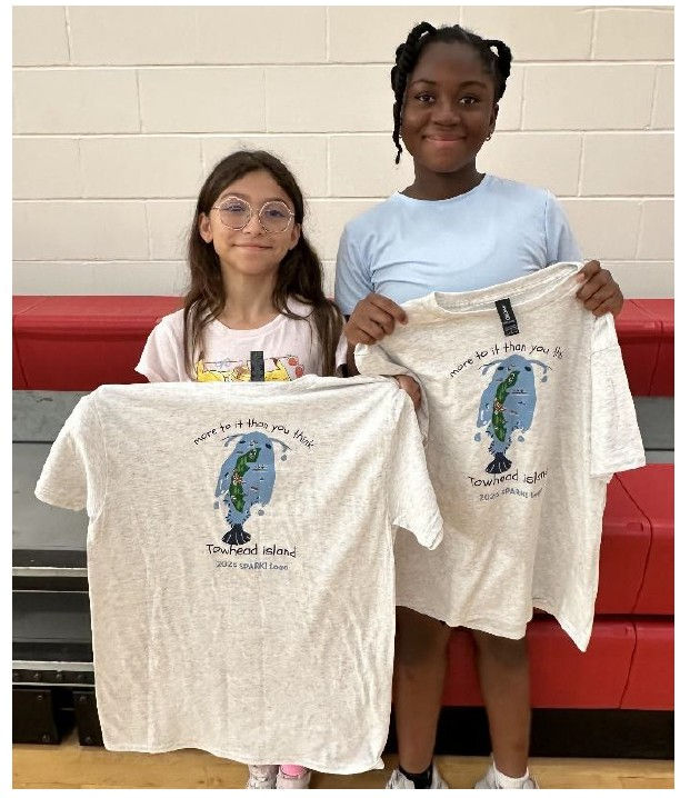 Sixth Grade SPARK! Students Bring Towhead Island’s Future to Life Through Logo Design Competition