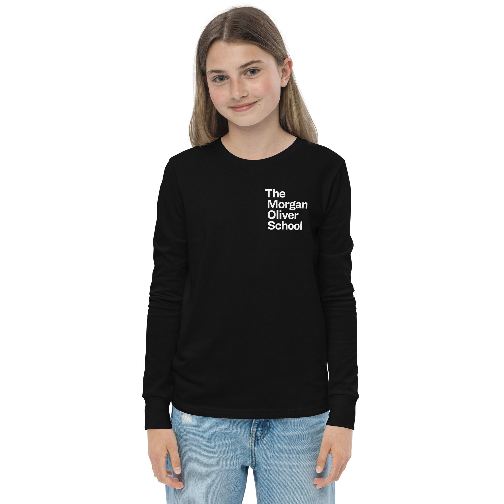 Youth Long Sleeve Tee (BLACK)