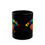 Thumbnail: Colorful Pickleball Mug - Fun Black Coffee Cup