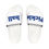 Thumbnail: Playful Pickleball Sandals ,Sporty Slide Sandals, Blue MENS