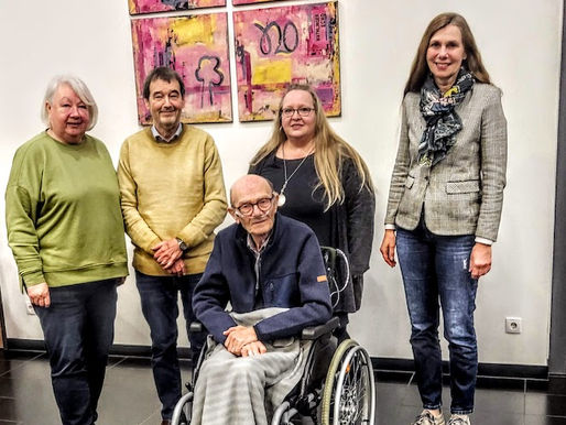 Ehrenvorsitz und neuer Vorstand für Feuerschmiede Kunst e.V.