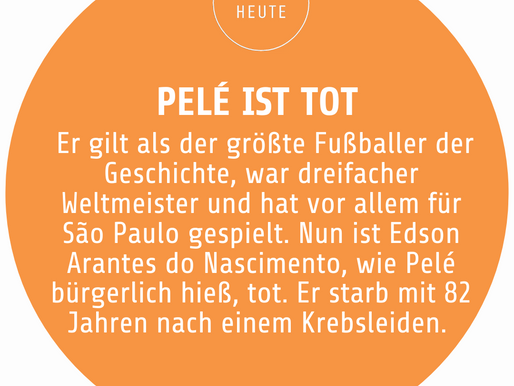 Fußballer Pelé gestorben