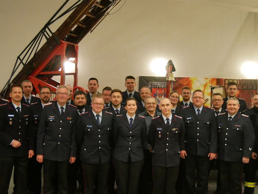 Jahreshauptversammlung der Ortsfeuerwehr Celle-Hauptwache