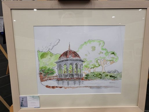 Heute und morgen Kunstausstellung im 4 Generationen Park