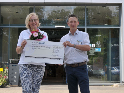 Pfandbon-Aktion erlöst 2650 Euro für Hospiz Celle