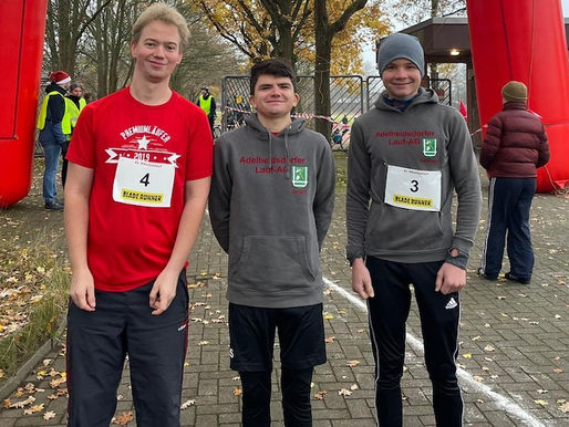 Adelheidsdorfer Lauf-AG nimmt am Mühlenberger Nikolauslauf teil