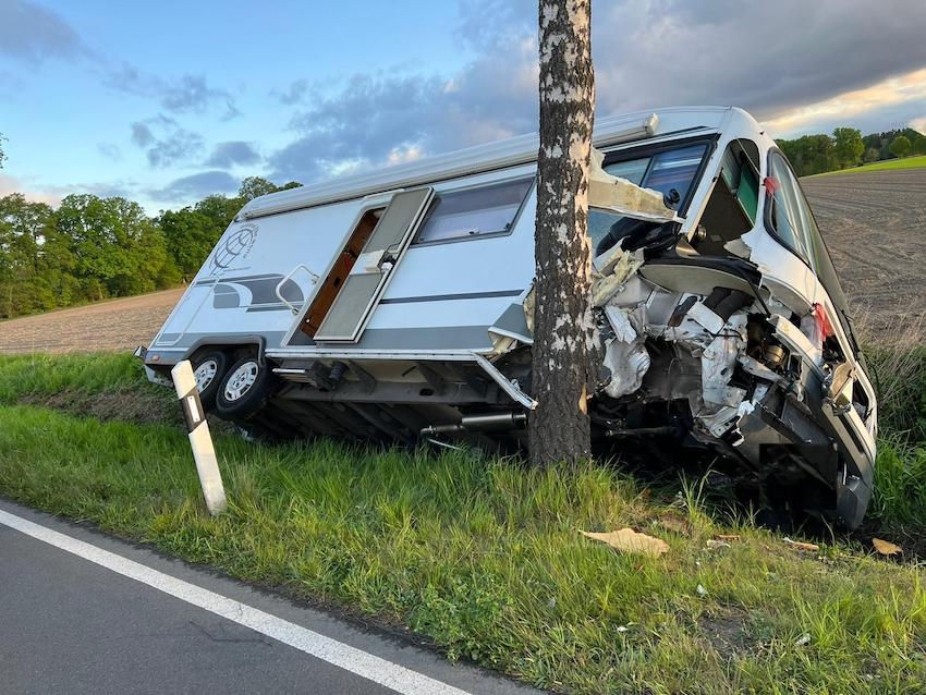 Unfall Wohnmobil