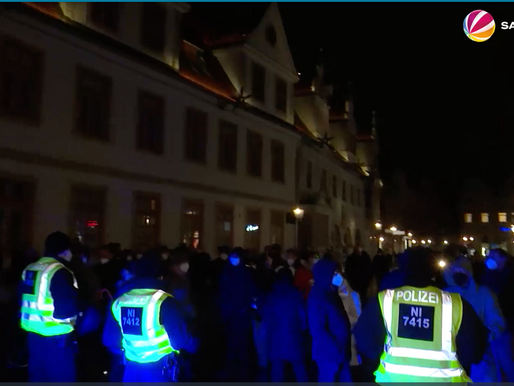 Celler Coronamaßnahmen-Proteste auf Sat.1