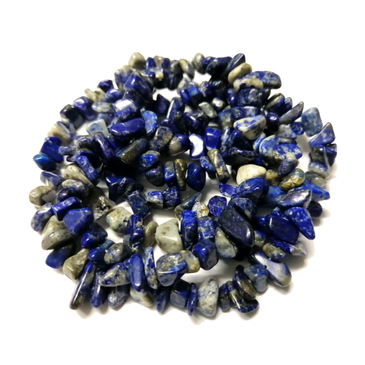 Gemstone - Lapis - Beads - +/-320pcs   - 5-8mm -String 86cm