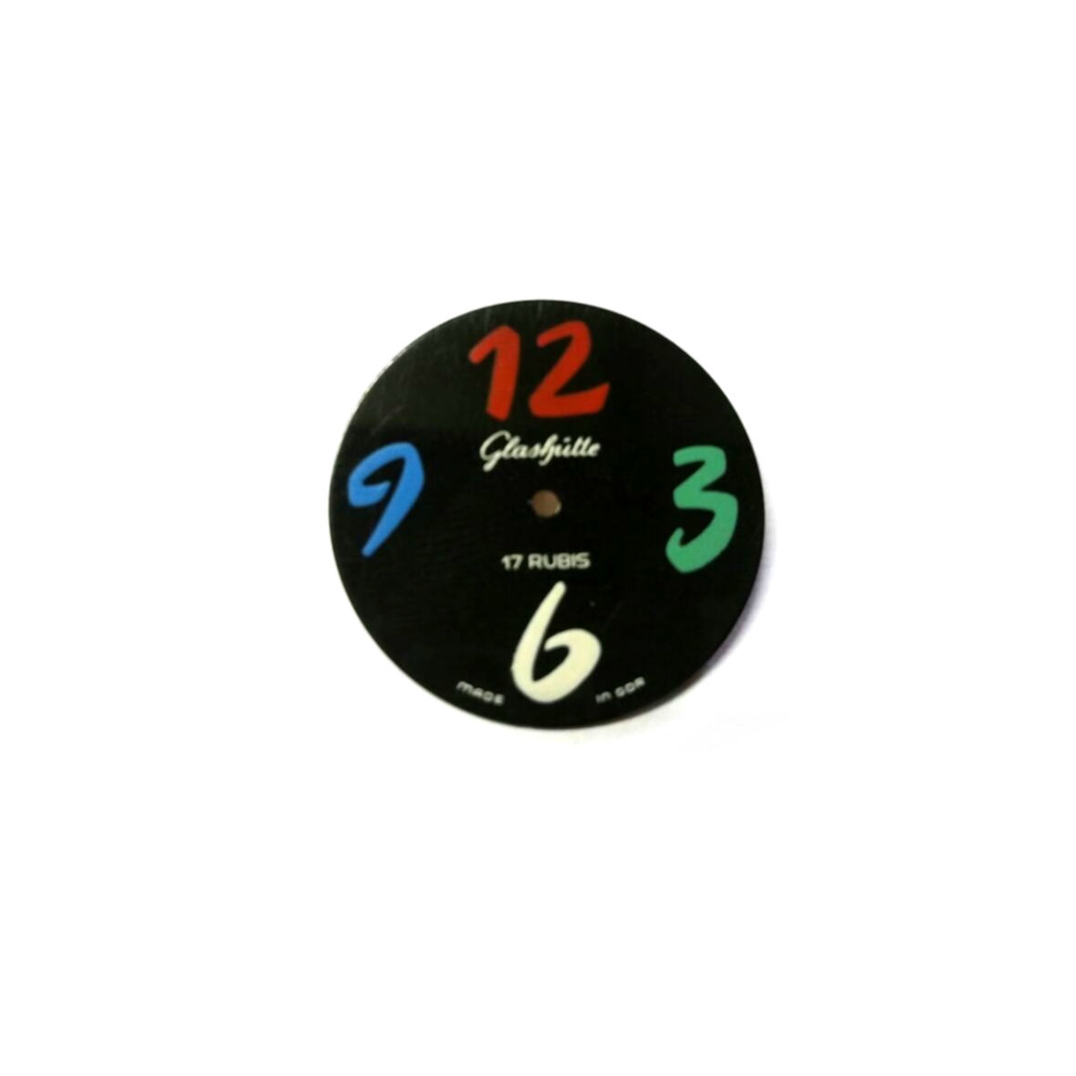 Glashütte Watch Dial  /Germany / Vintage  / 25.7mm