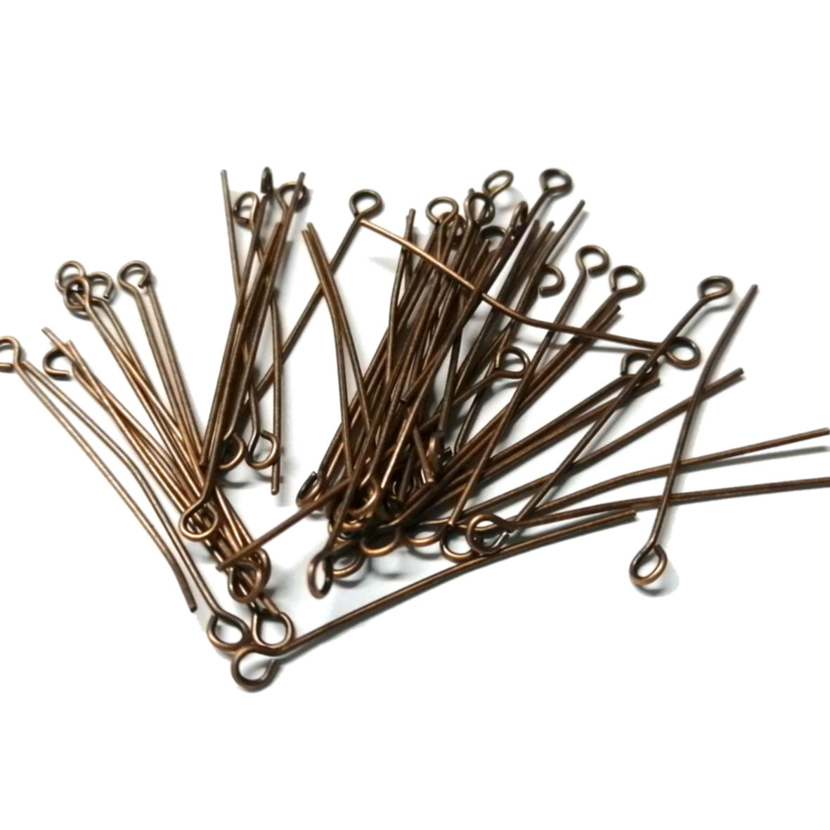 Eye Pin - 50pcs  - 36mm - Copper Color