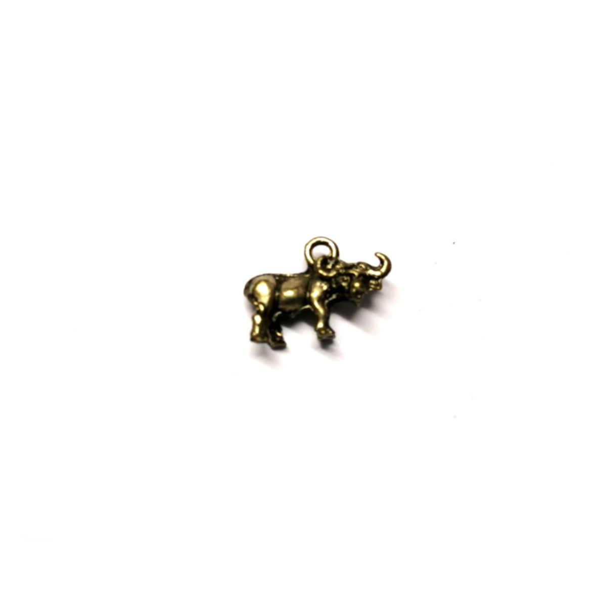 Pendant - Metal - Buffalo - 1pc - 20x14mm