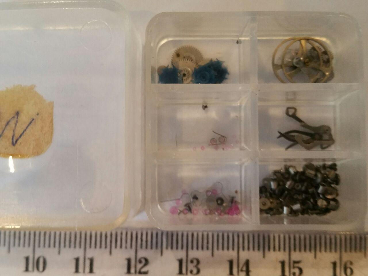 watch parts - gears / movements