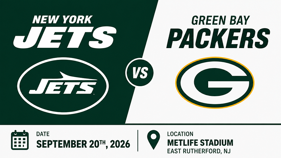 TAILGATE Week 2: Green Bay vs New York