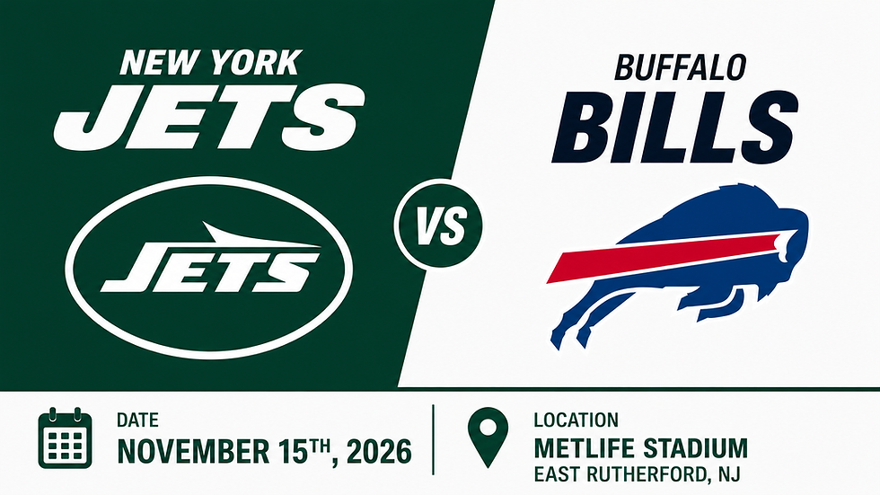 TAILGATE Week 10 : Buffalo vs New York