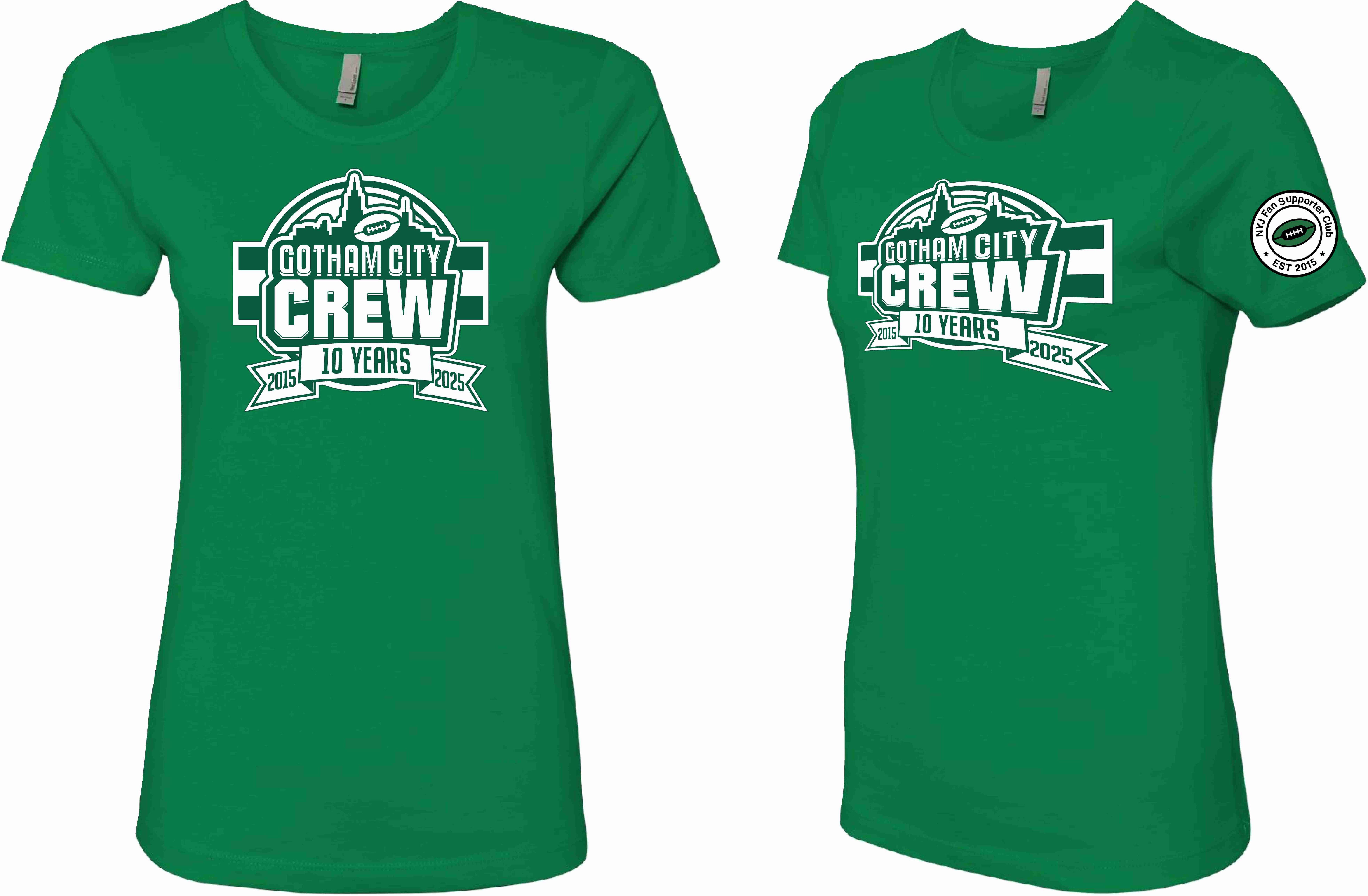 Women's 10th Anniversary Edition GCC Tee 2015 -2025