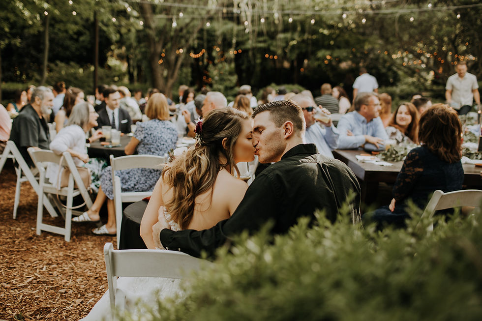 Madison + Jacob | McGill Rose Garden Reception