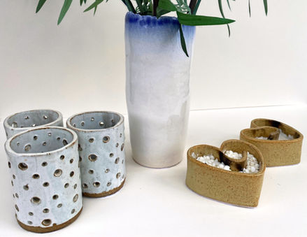Hand made pots & vase.jpg