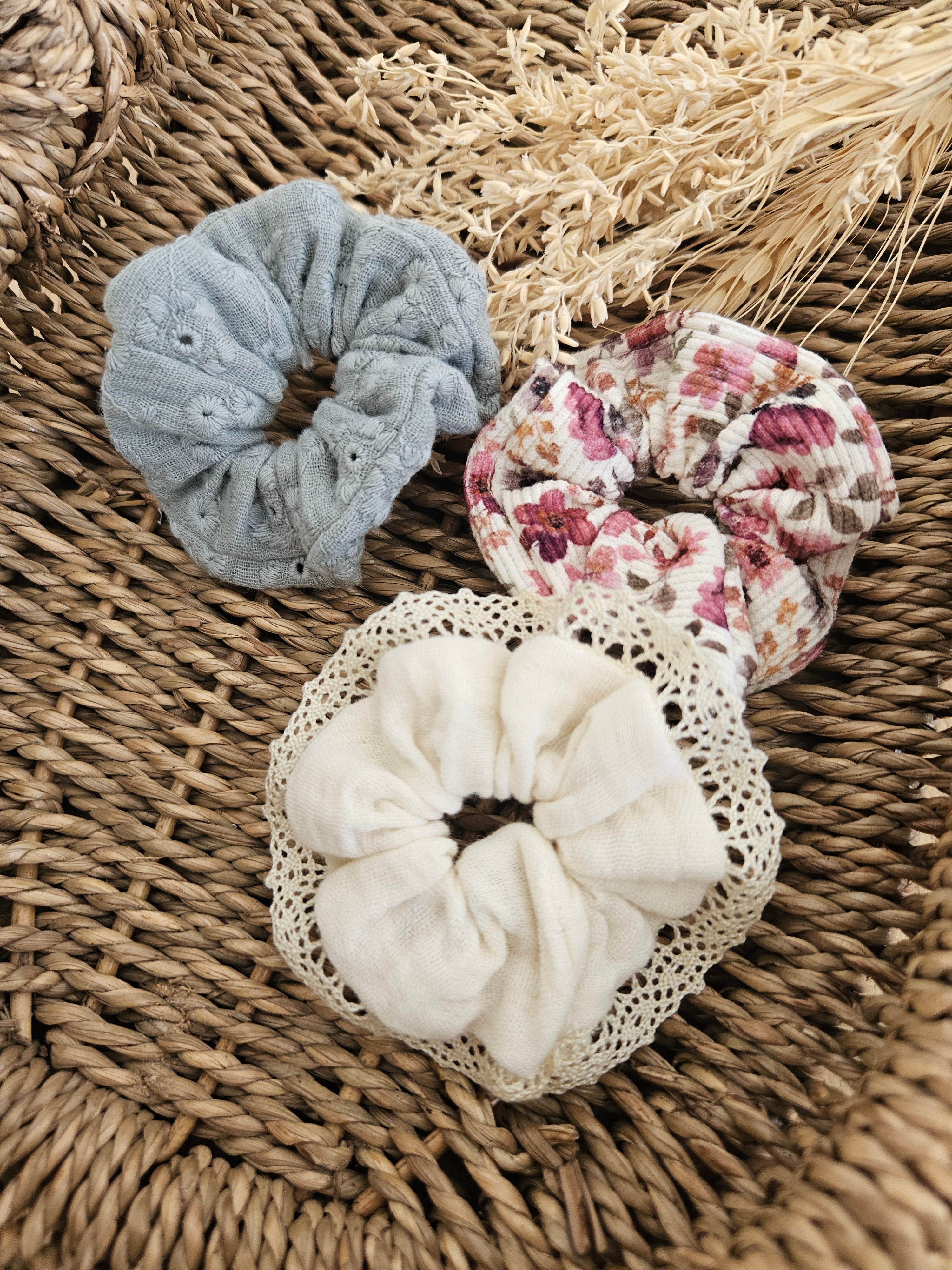 Lot de 3 chouchous ENFANTS (personnalisables)