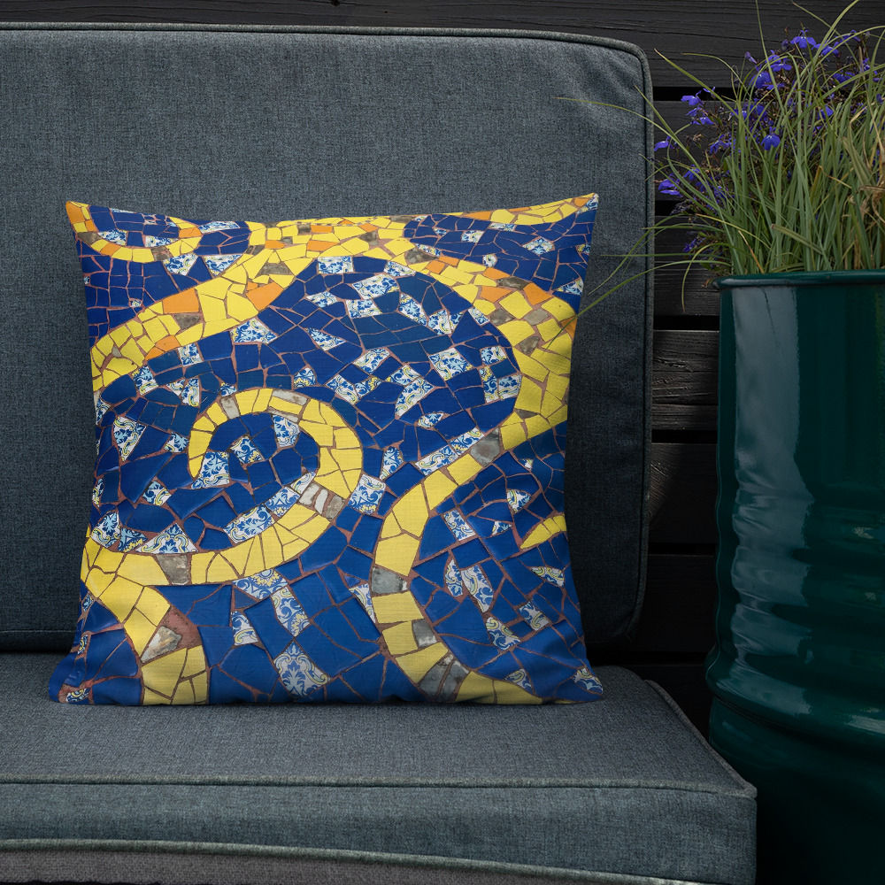 Costa Rica "Around the World" Pillow by Heda Hahn