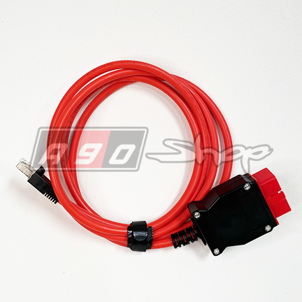 A90 Shop BMW / MKV Toyota Supra Ethernet to OBD2 Cable MADE Motorsports