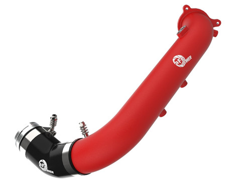 aFe 46-20378-R BladeRunner 2-1/2 IN Aluminum Hot Charge Pipe Red main image 1