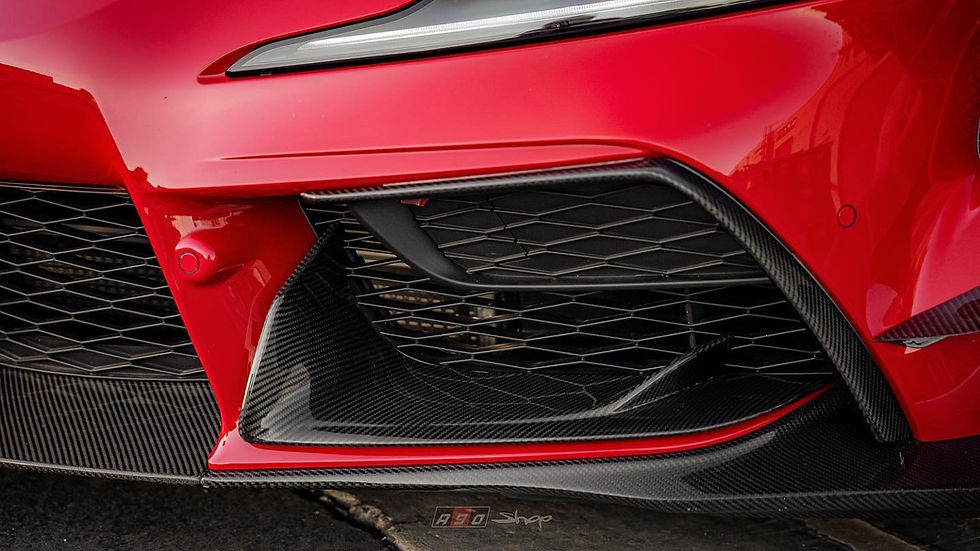 Thumbnail: Rexpeed - Dry Carbon Front LOWER Bumper Covers, MKV Toyota Supra GR A90 / A91
