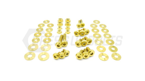 ひな様パーツ Dress Up Bolts Stage 1 TITANIUM HARDWARE Engine Bay Kit