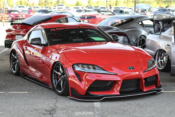Thumbnail: FSPE - Chassis Mounted Front Splitter, MKV Supra