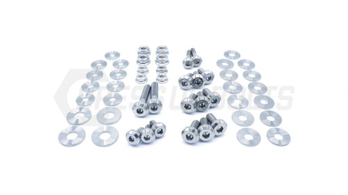 ひな様パーツ Dress Up Bolts Stage 1 TITANIUM HARDWARE Engine Bay Kit