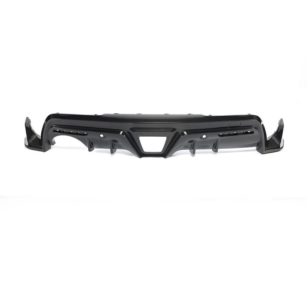 MADE Carbon Fiber Single Exit Rear Diffuser A90 Toyota GR Supra